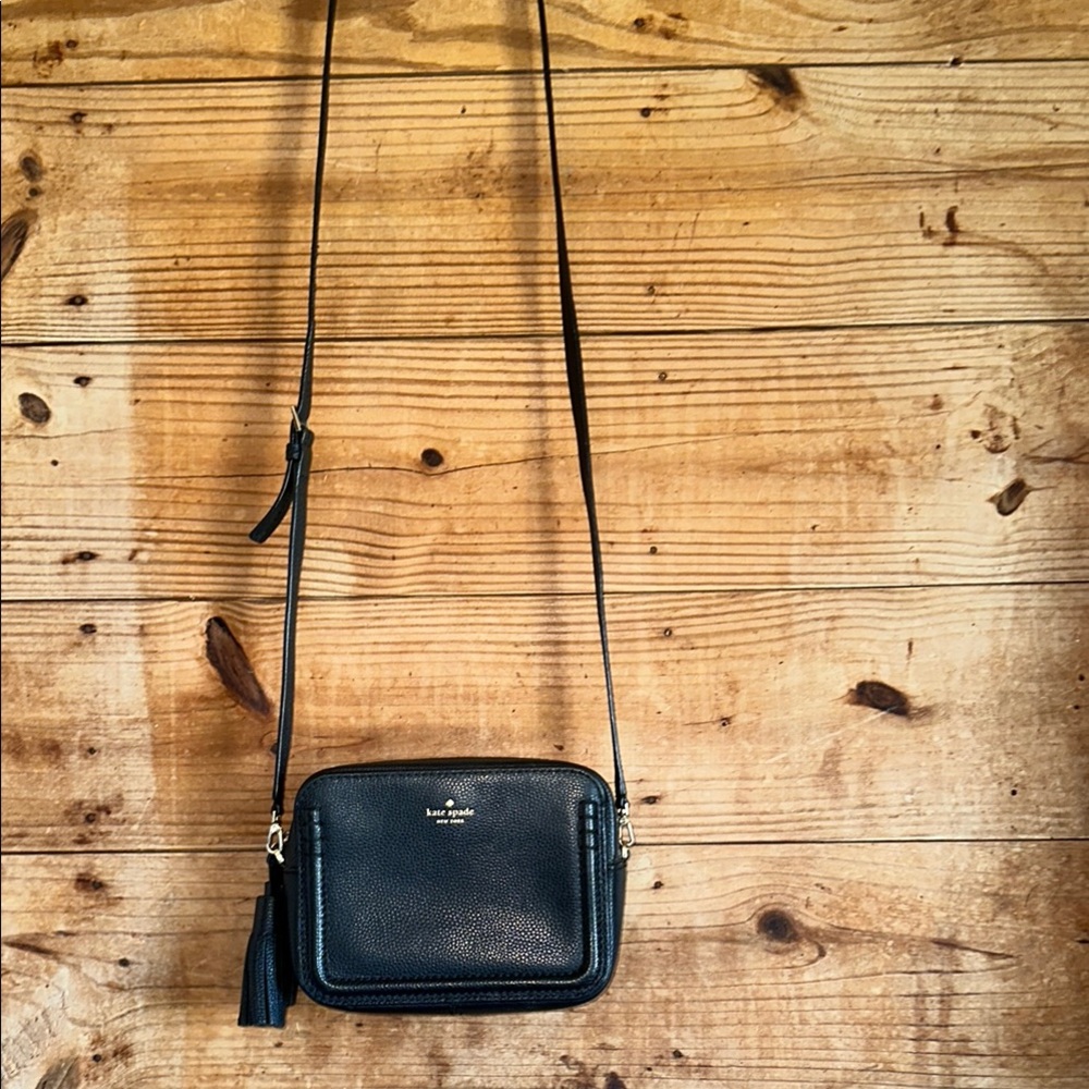 Kate Spade New York Arla Orchard Street Black Crossbody Bag